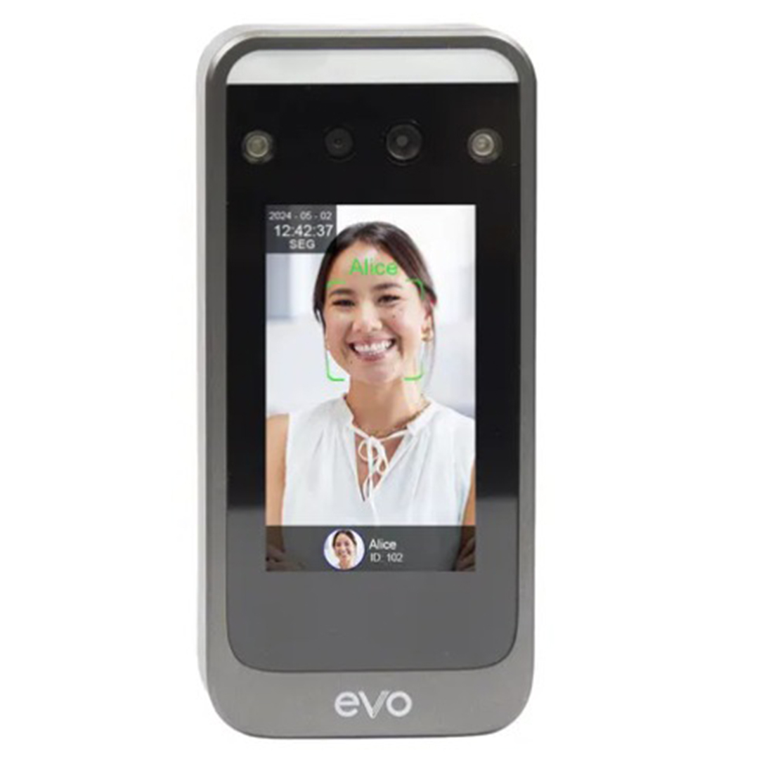 Terminal de reconhecimento facial (modelos de 5mil faces e 10mil faces) – EVO